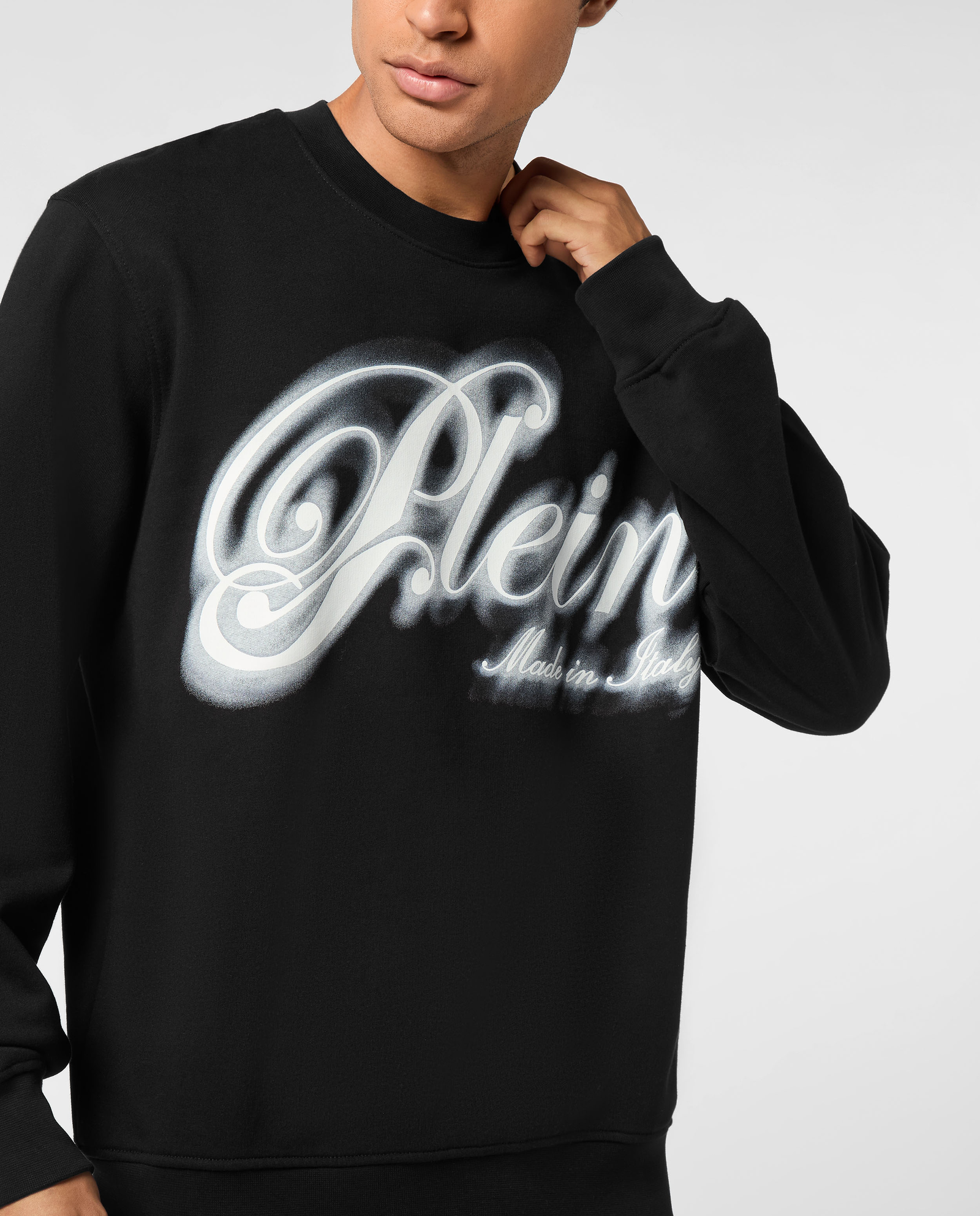 Czarna bluza z logo - Image #3