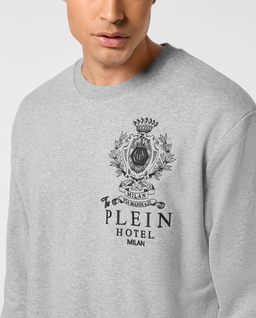 Szara bluza z logo - Image #4