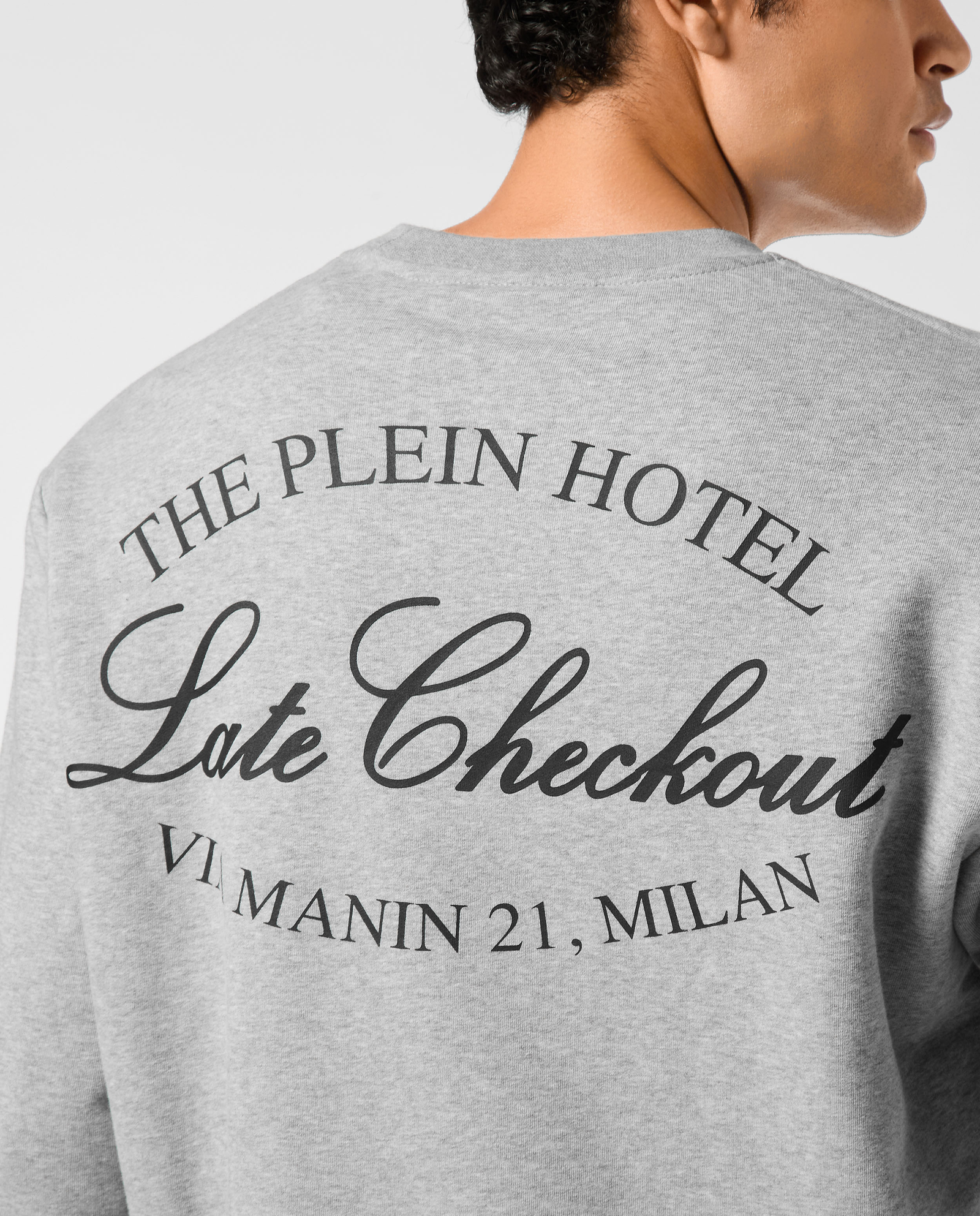 Szara bluza z logo - Image #5