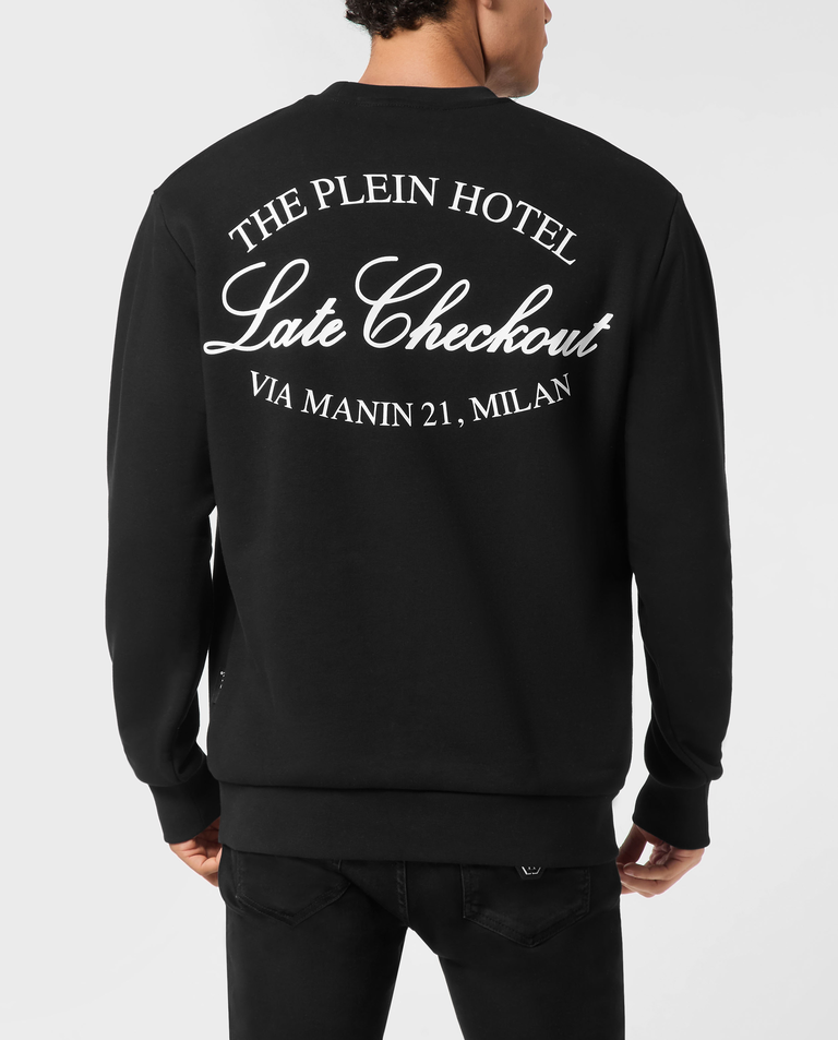 Czarna bluza z logo - Image #3