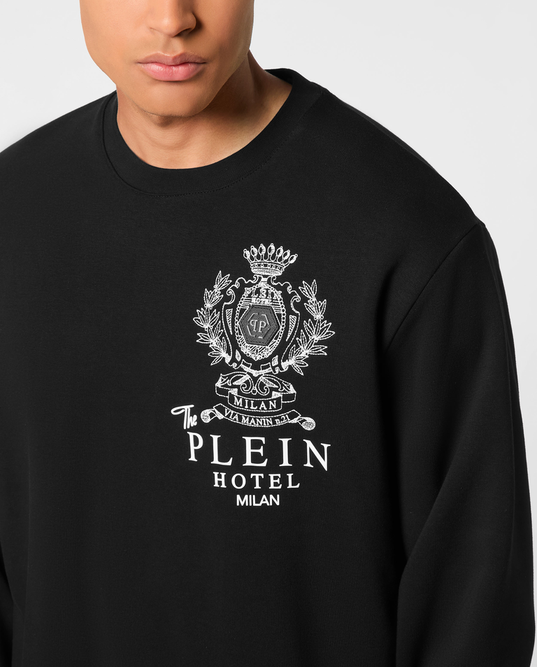 Czarna bluza z logo - Image #4