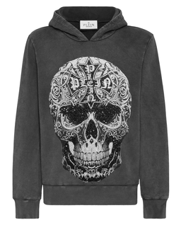 Bluza z kapturem Baroque Skull - Image #1