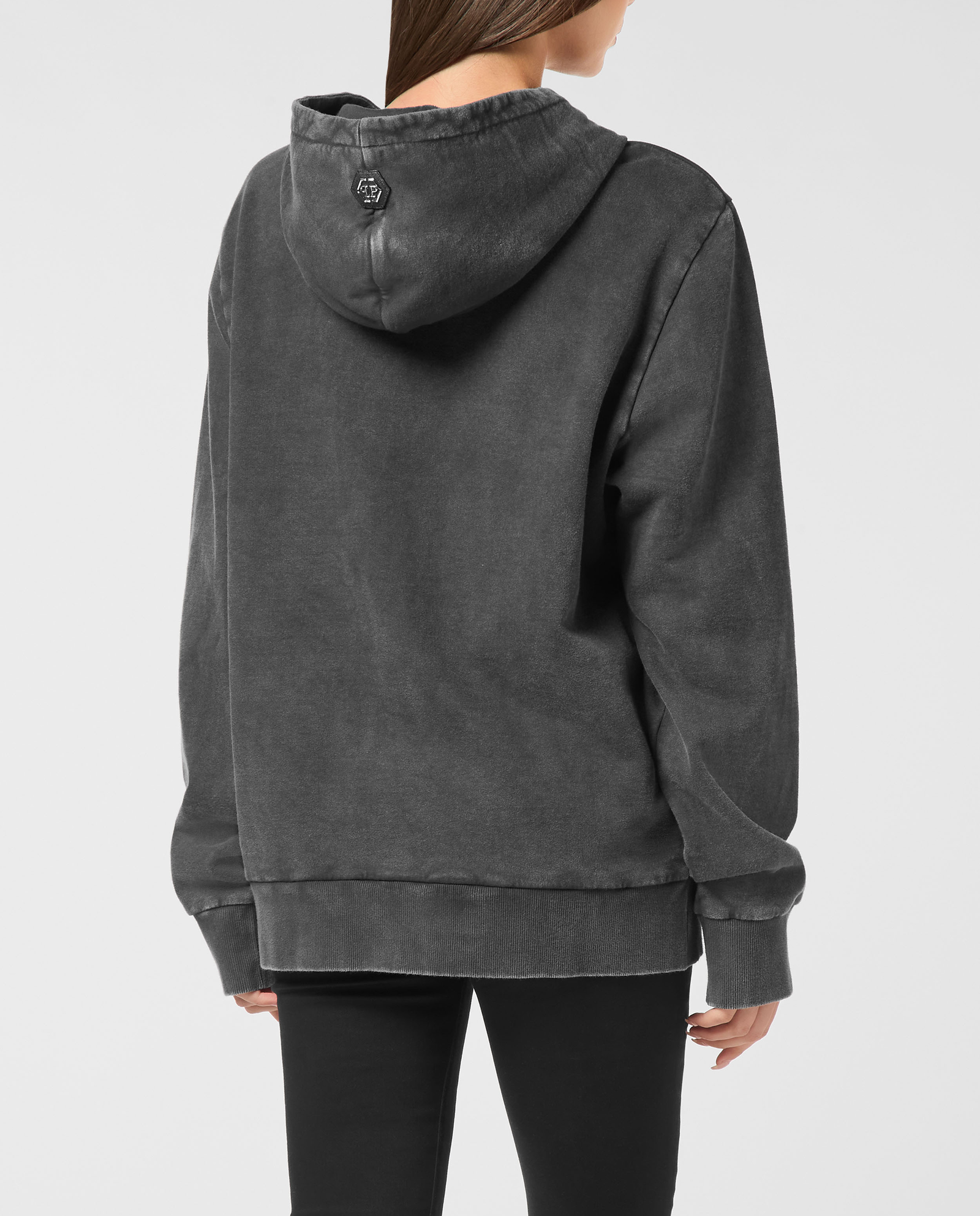 Bluza z kapturem Baroque Skull - Image #3