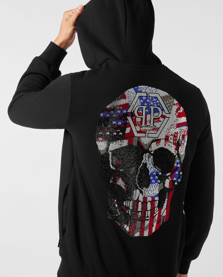 Czarna bluza z kapturem - Image #4