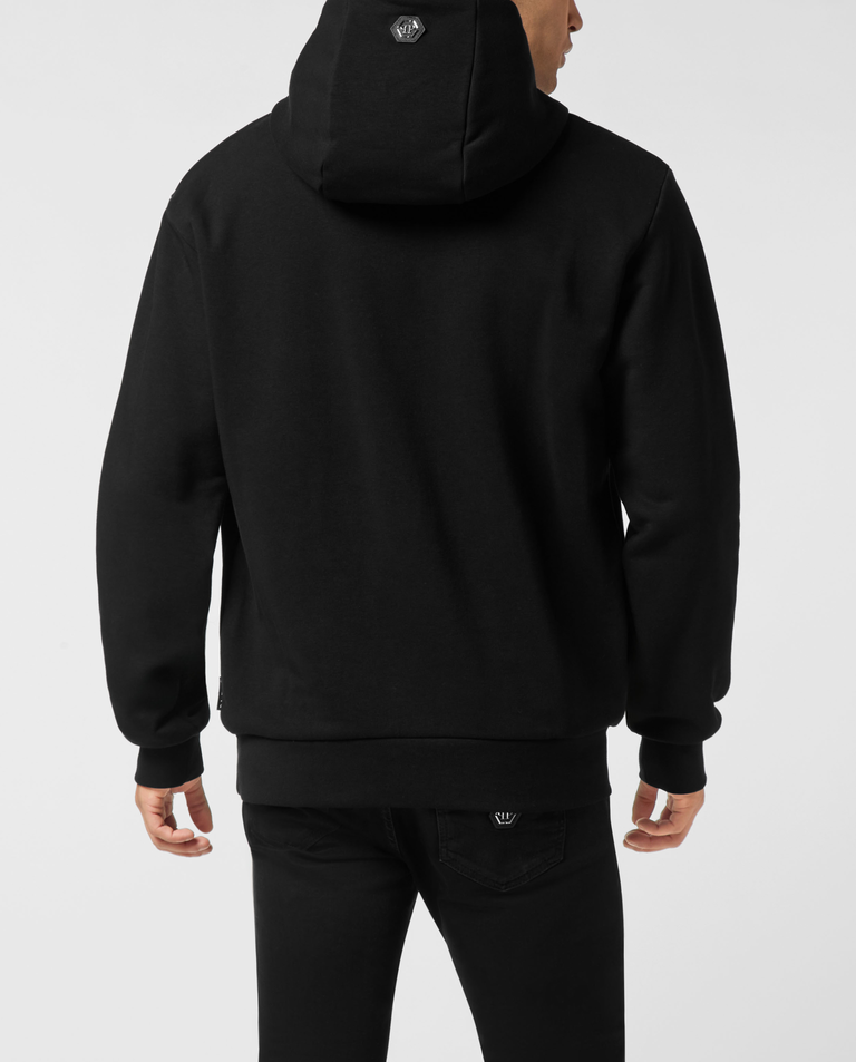 Czarna bluza z kapturem - Image #2