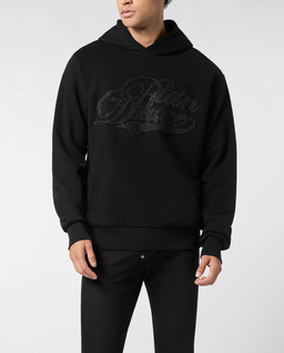 Czarna bluza z kapturem - Image #0