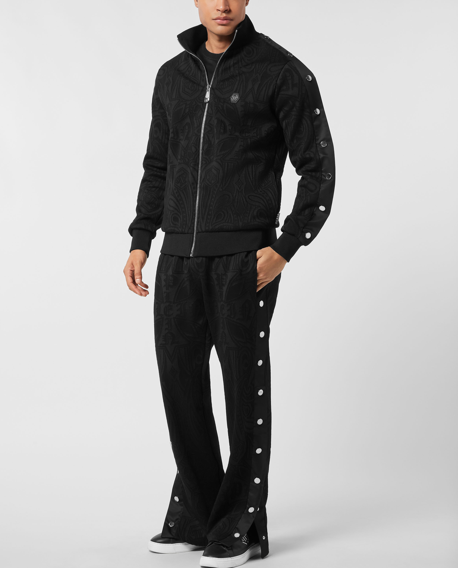 Żakardowa bluza z logo - Image #2