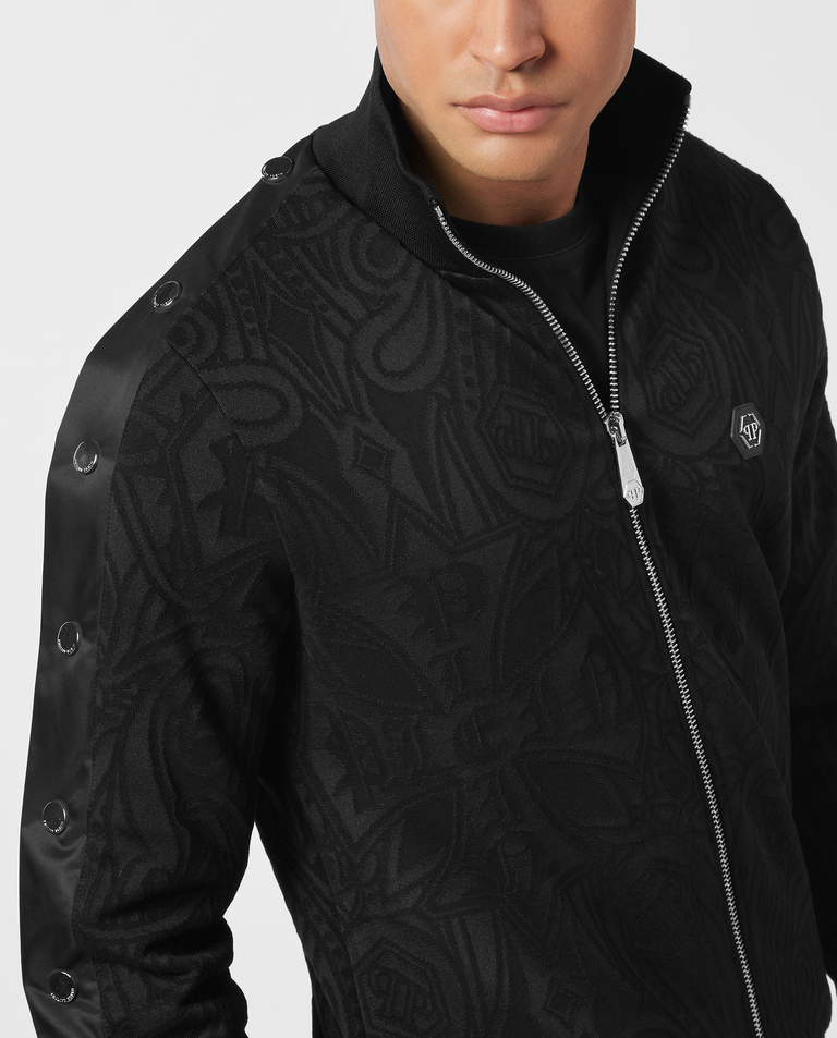 Żakardowa bluza z logo - Image #4