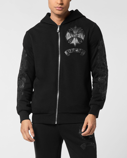 Czarna bluza z kapturem - Image #0