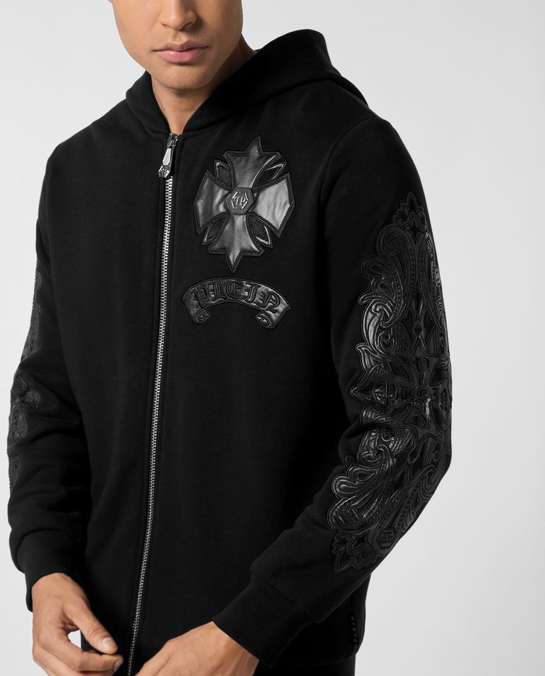 Czarna bluza z kapturem - Image #3