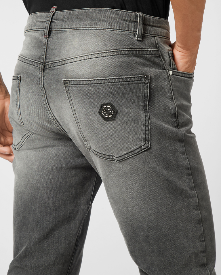 Szare jeansy Supreme Fit - Image #3