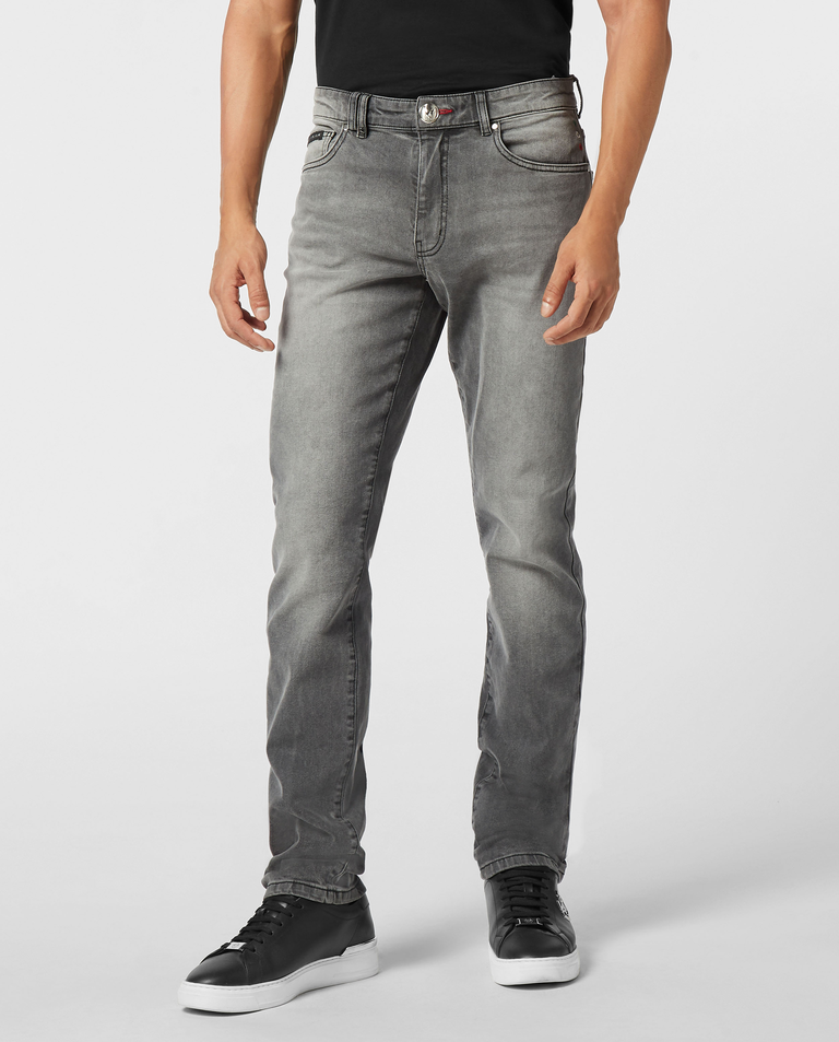 Szare jeansy Supreme Fit