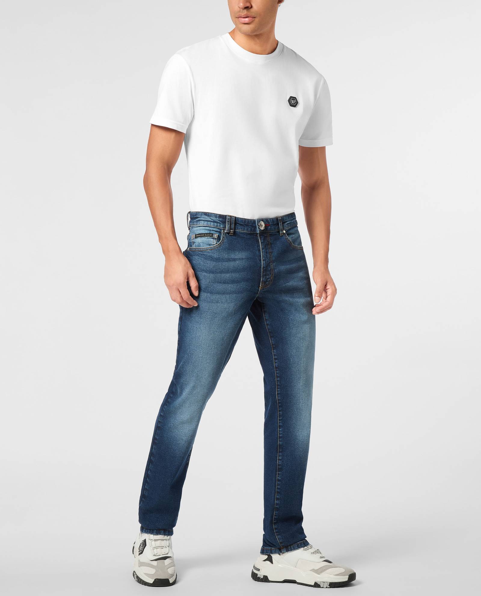 Niebieskie jeansy Supreme Fit - Image #2