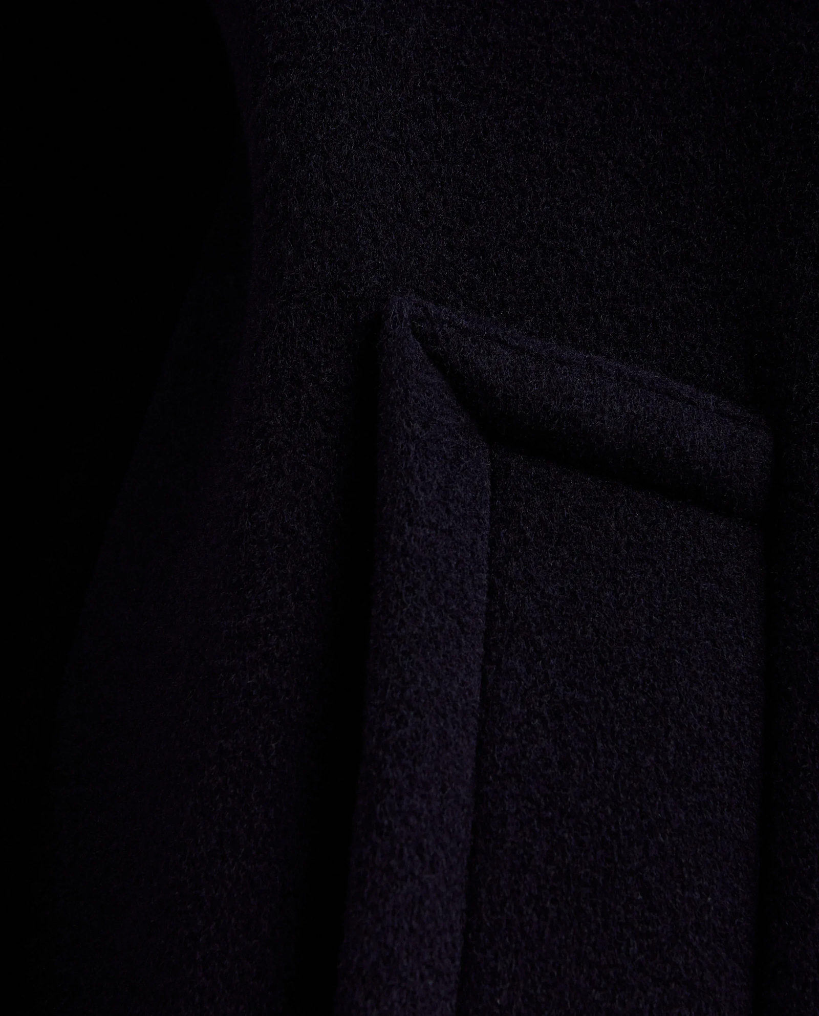Dwurzędowy płaszcz z wełny - Image #3