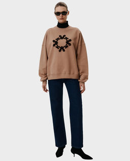 Camelowa bluza oversize Onera - Image #1