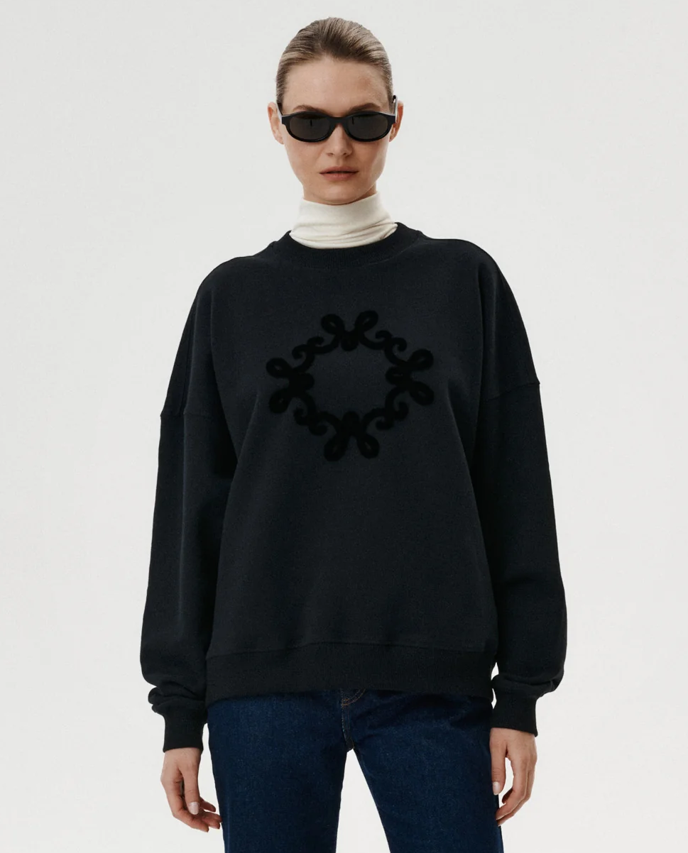 Czarna bluza oversize Onera - Image #0