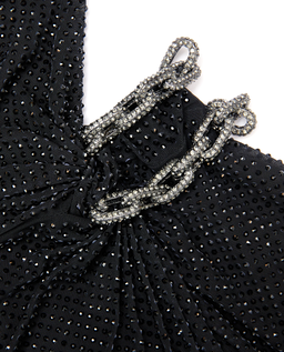 Czarna sukienka maxi - Image #4
