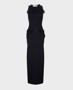 Czarna sukienka Fleur maxi - Image #0