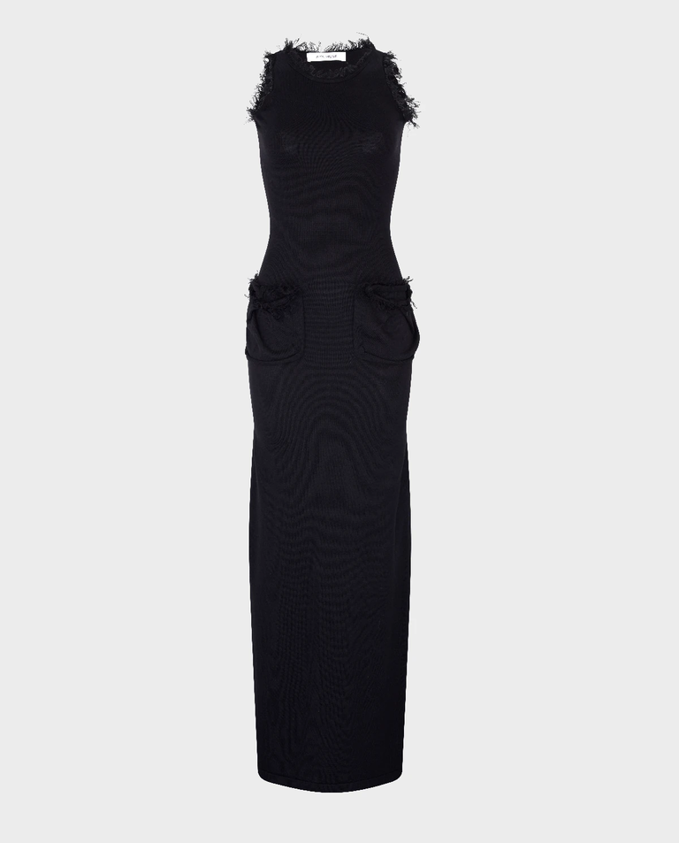 Czarna sukienka Fleur maxi - Image #0