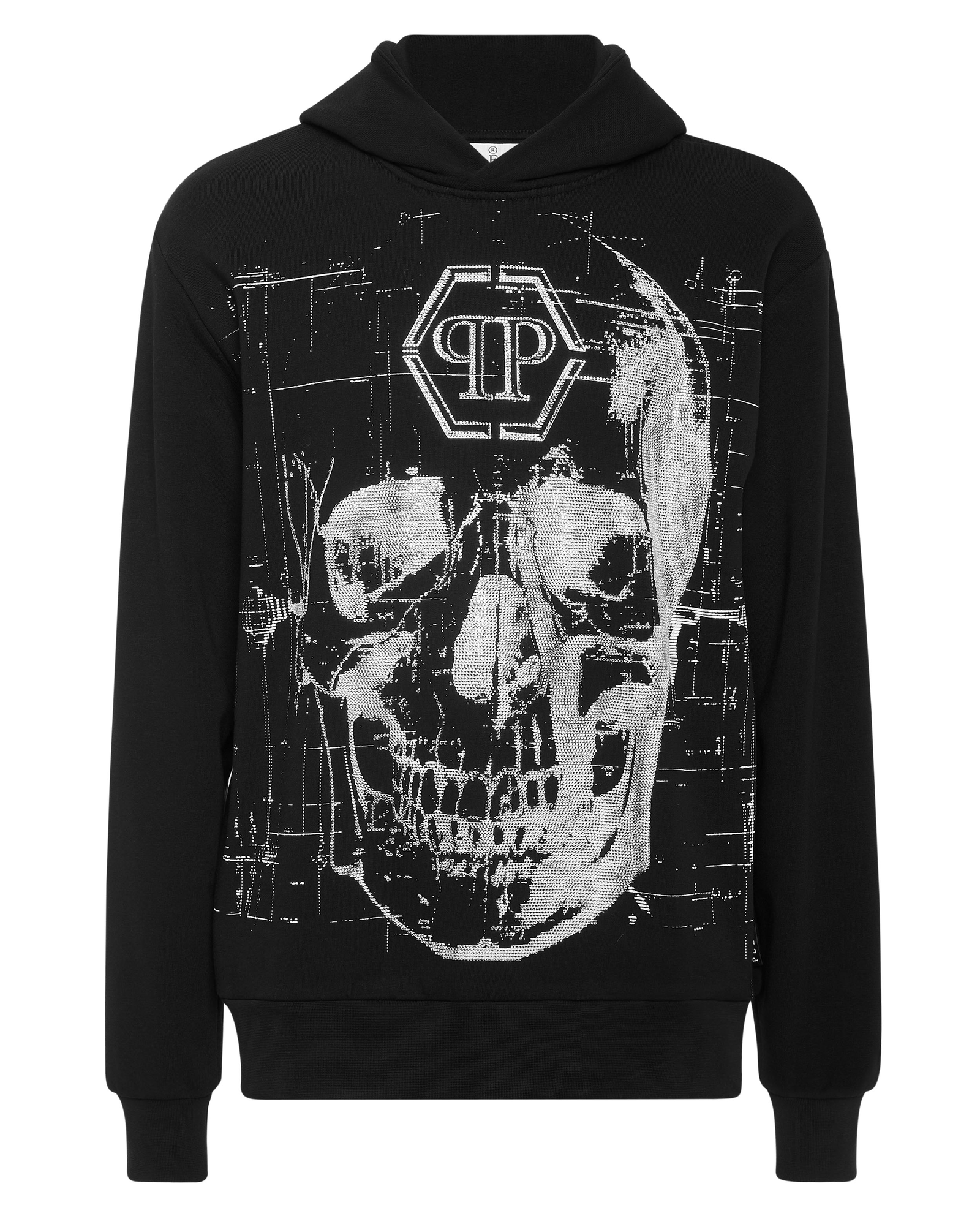Bluza z kapturem Glass Skull - Image #1