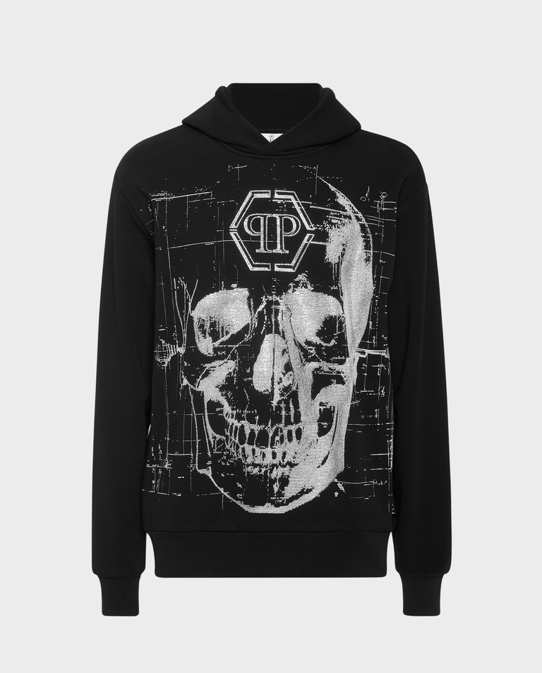 Bluza z kapturem Glass Skull