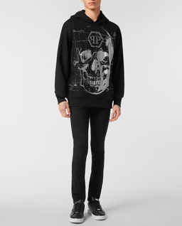 Bluza z kapturem Glass Skull - Image #3