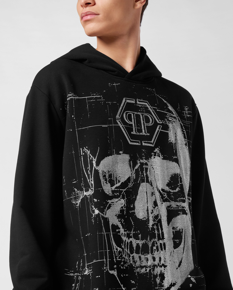 Bluza z kapturem Glass Skull - Image #4