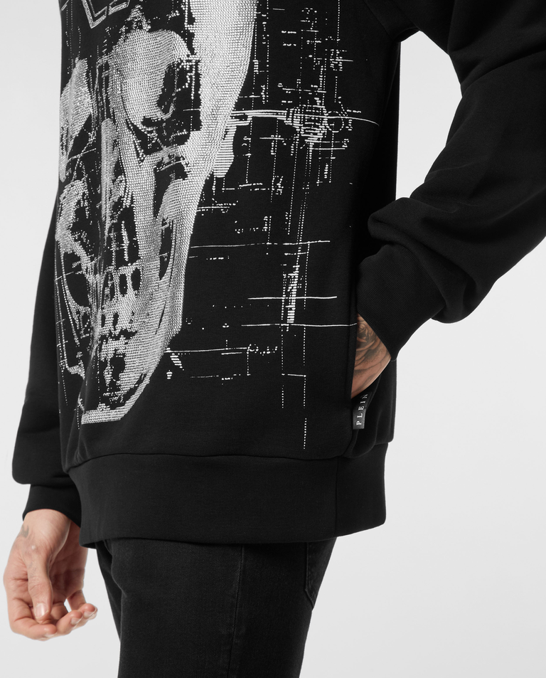 Bluza z kapturem Glass Skull - Image #5