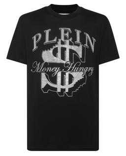 Czarny t-shirt Money Hungry - Image #1