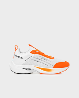 Biało-pomarańczowe sneakersy Sprint - 78 - Image #0