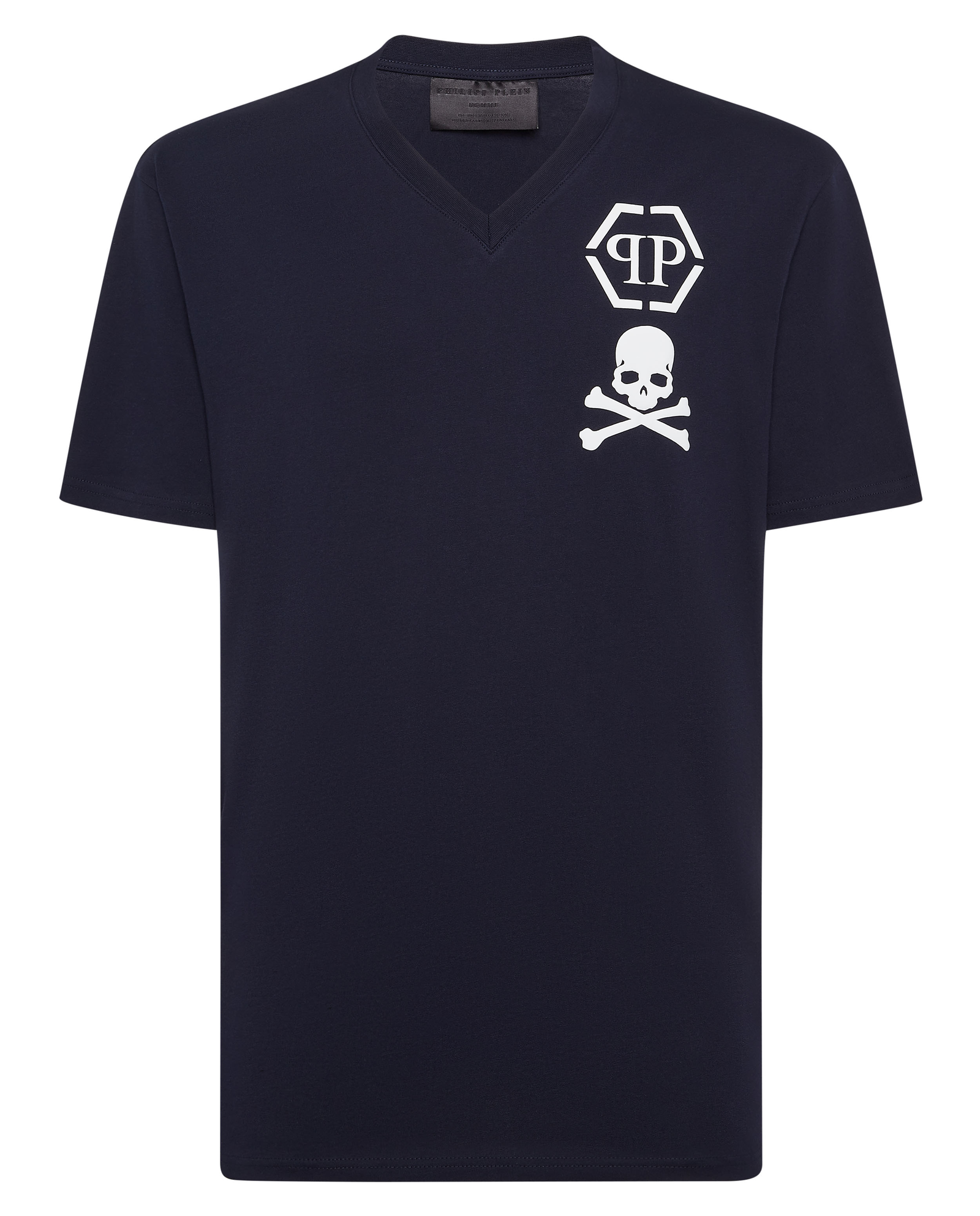 T-shirt z dekoltem w serek - Image #1