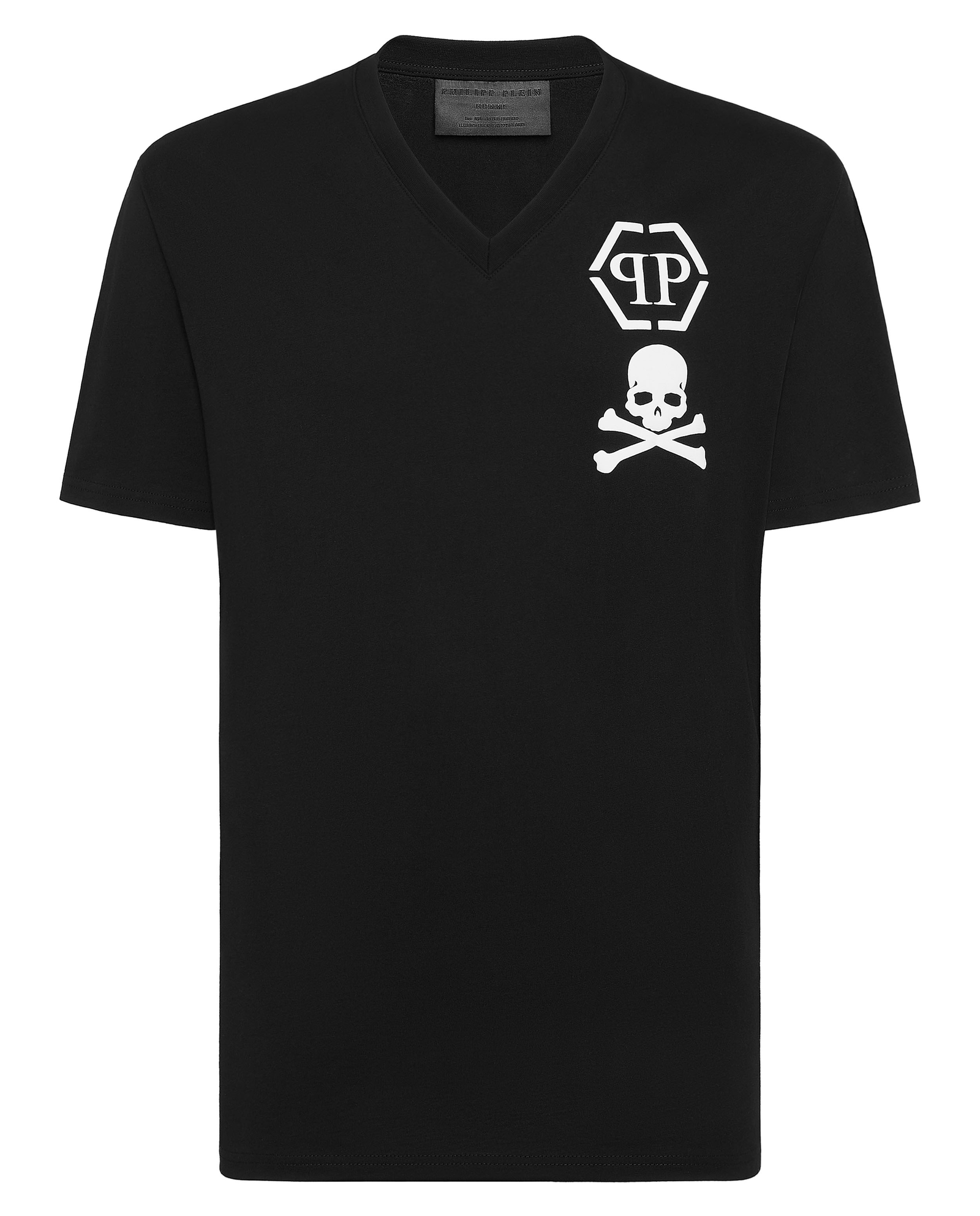 T-shirt z dekoltem w serek - Image #1