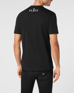 T-shirt z dekoltem w serek - Image #2