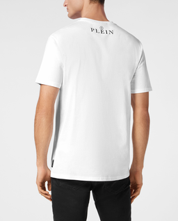 T-shirt z dekoltem w serek - Image #3