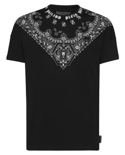 T-shirt z nadrukiem bandany - Image #1