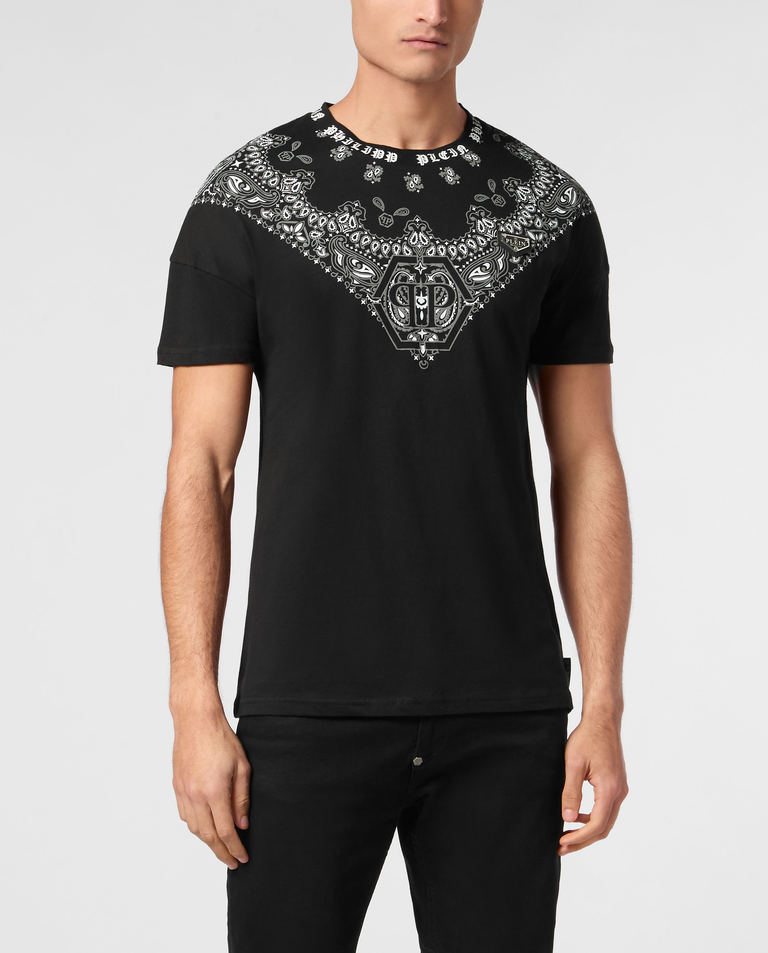 T-shirt z nadrukiem bandany - Image #0