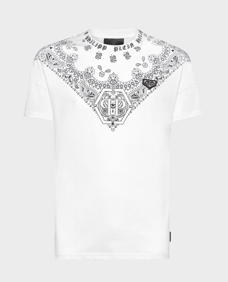 T-shirt z nadrukiem bandany