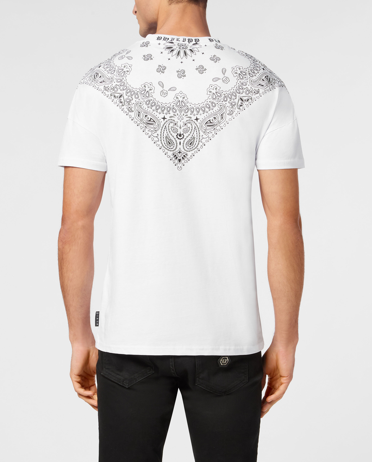 T-shirt z nadrukiem bandany - Image #1