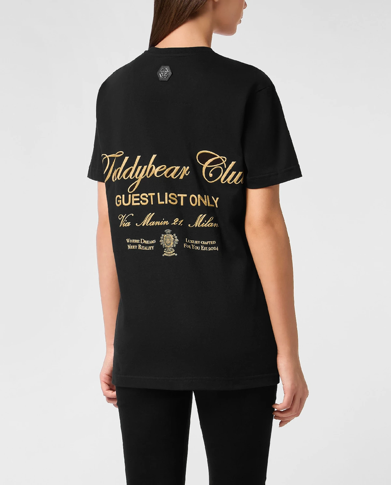 Czarny t-shirt Teddy Doorman - Image #3