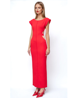 Czerwona sukienka maxi - Image #2