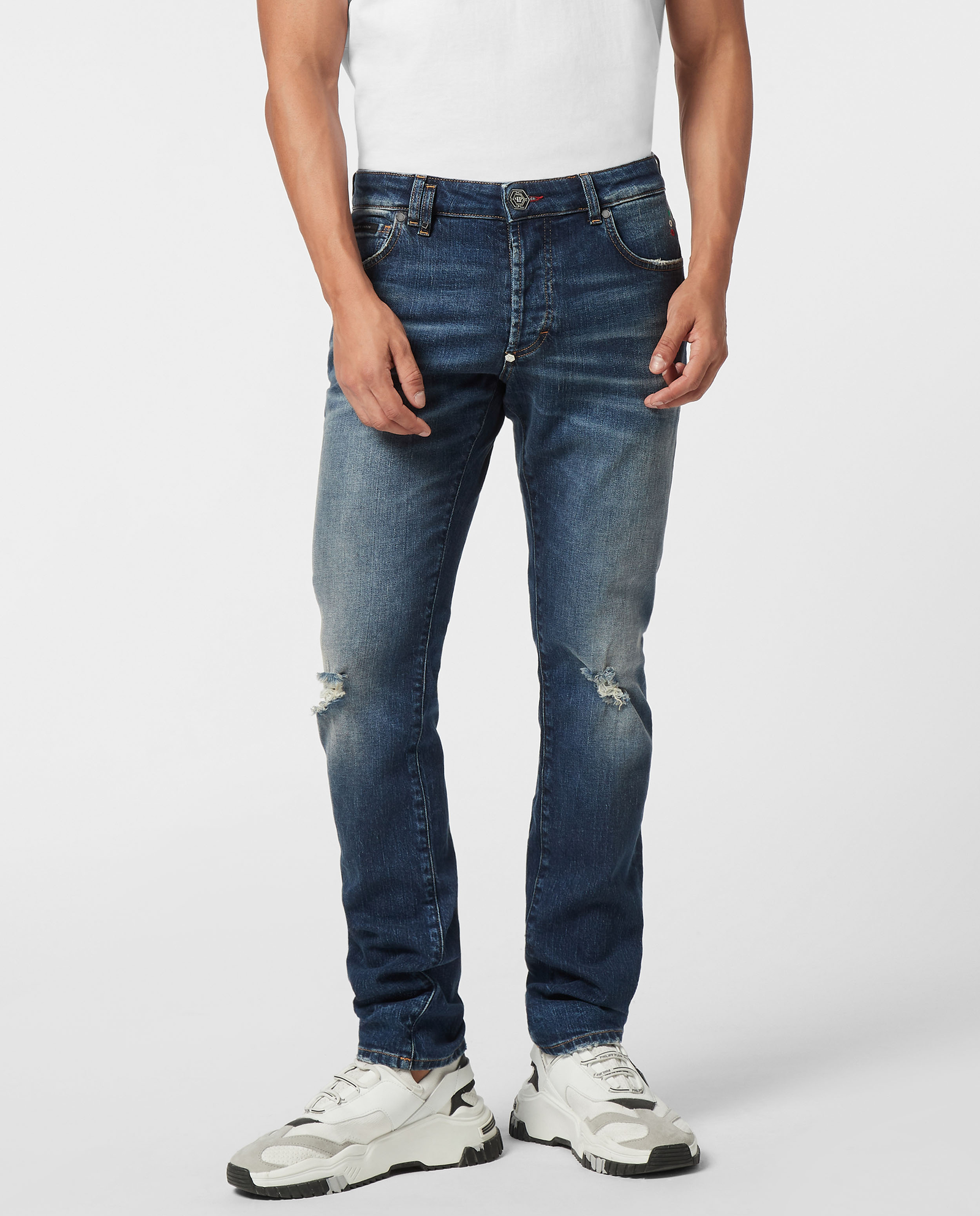 Jeansy Super Straight Cut Essential - Image #0