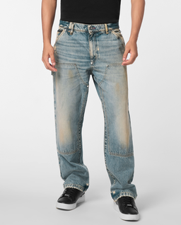 Niebieskie jeansy Carpenter Fit - Image #0