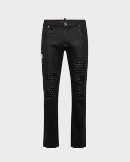 Czarne jeansy Rock Star Fit - Image #0