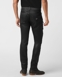 Czarne jeansy Rock Star Fit - Image #1