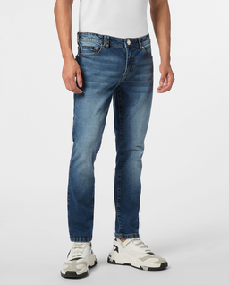 Niebieskie jeansy skinny - Image #0