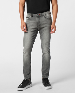 Szare jeansy skinny - Image #0