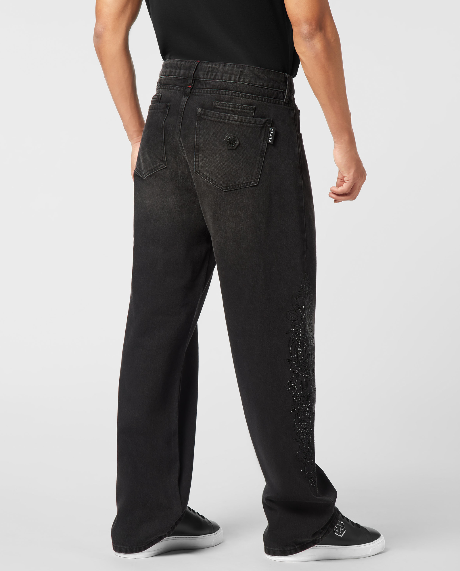 Ciemnoszare jeansy Beach Boy Fit - Image #1