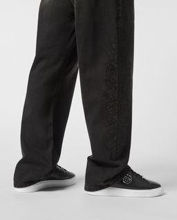 Ciemnoszare jeansy Beach Boy Fit - Image #3