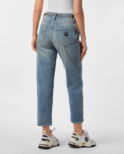 Spodnie jeansowe Mom Fit - Image #2