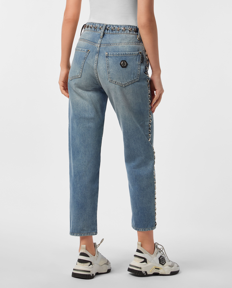 Spodnie jeansowe Mom Fit - Image #2